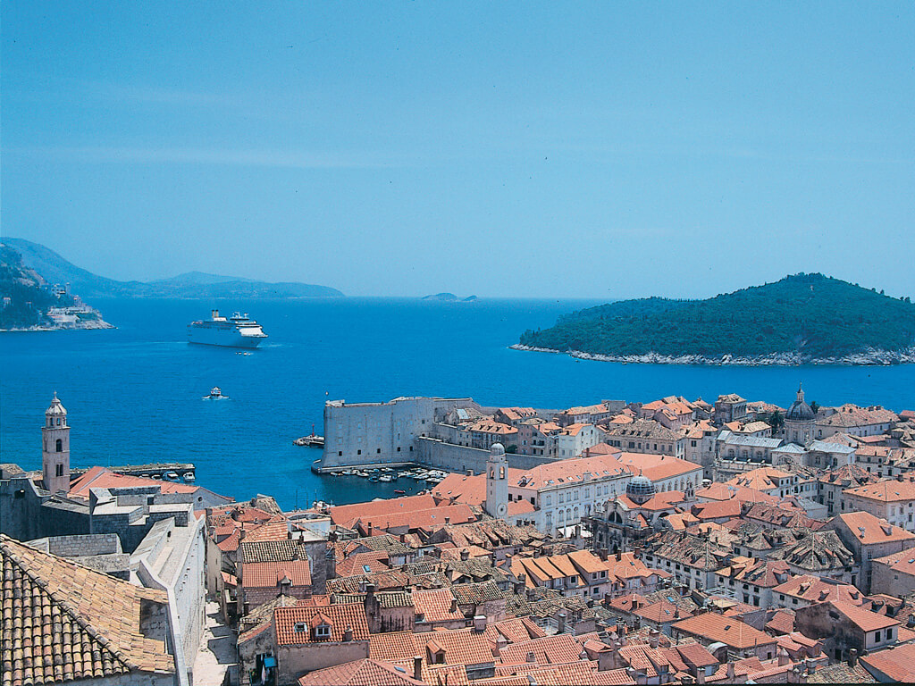 Dacher von Dubrovnik