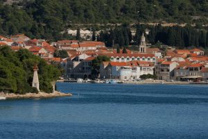 Korcula view from the sea