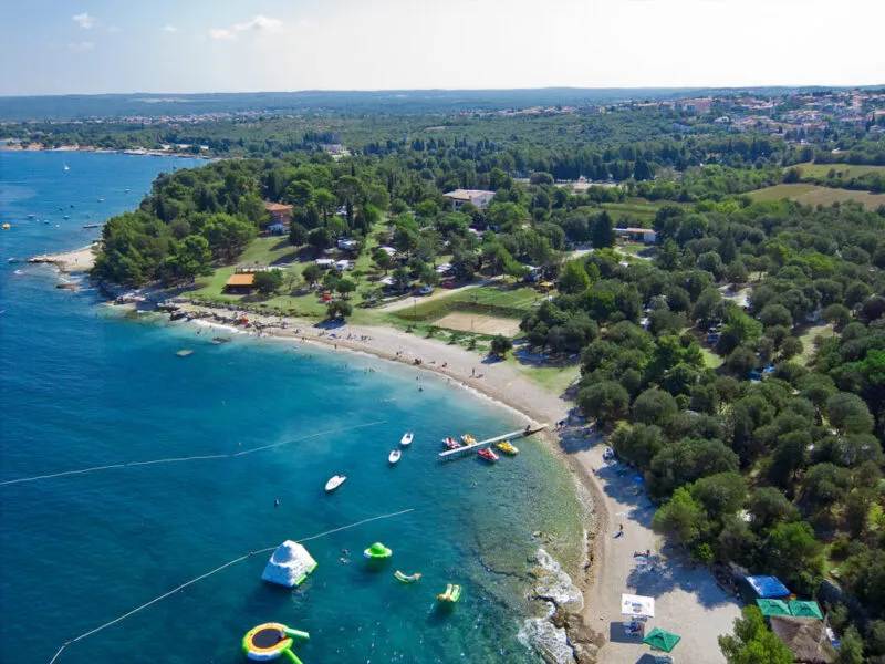 Kamp Brioni Pogled Iz Zraka Kamp