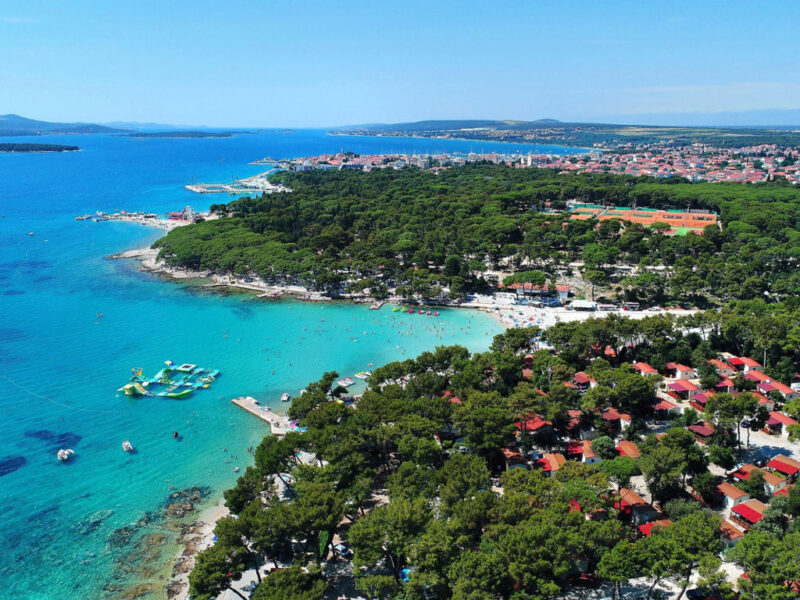 Camping Soline Luftblick