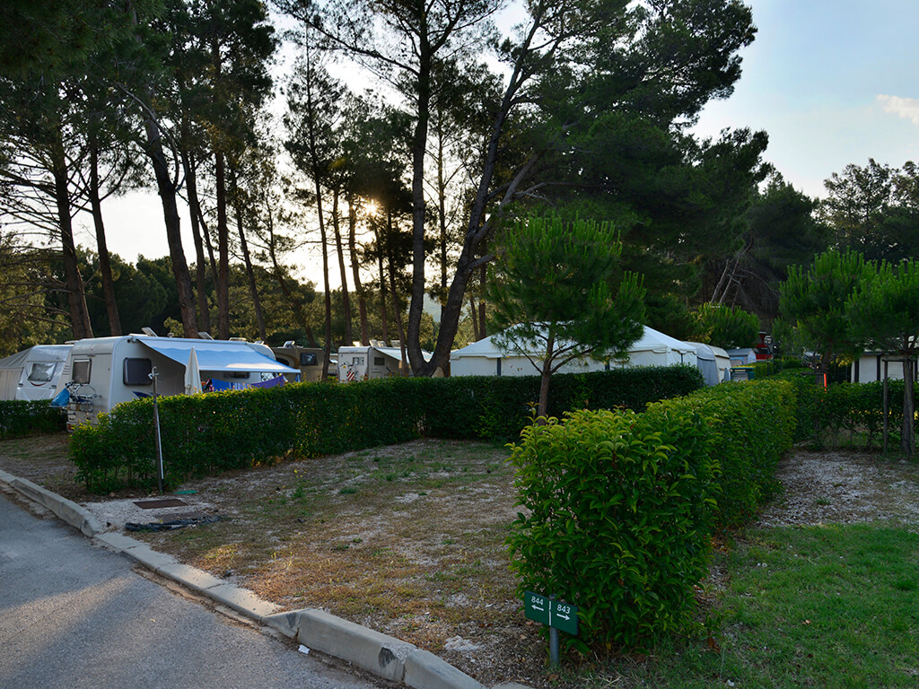 Campingplatz Pila: Stellplatze | AdriaCamps