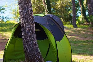 Camping Runke piazziola e tenda