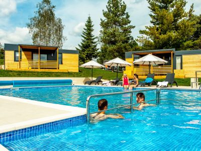 Kamp Turist Grabovac mobilna kucica bazen