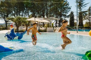 Campeggio Valkanela complesso di piscine per bambini | AdriaCamps
