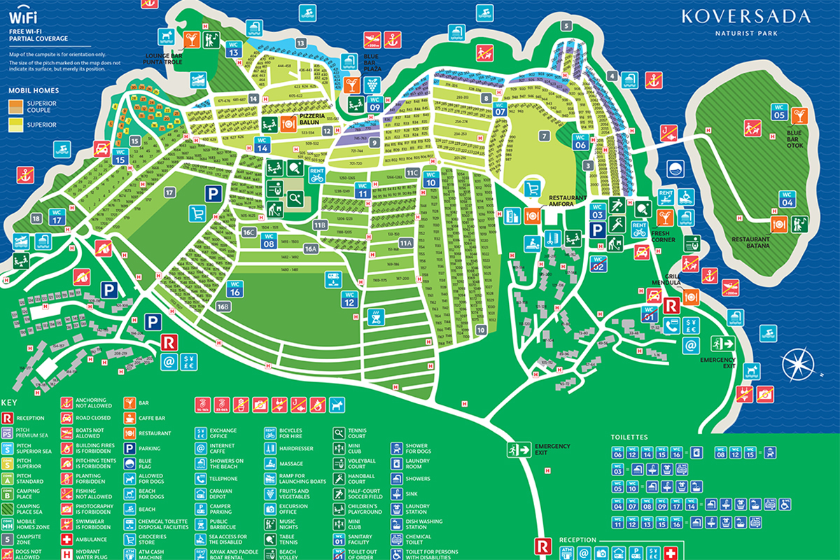 Download the campsite map (PDF format) .