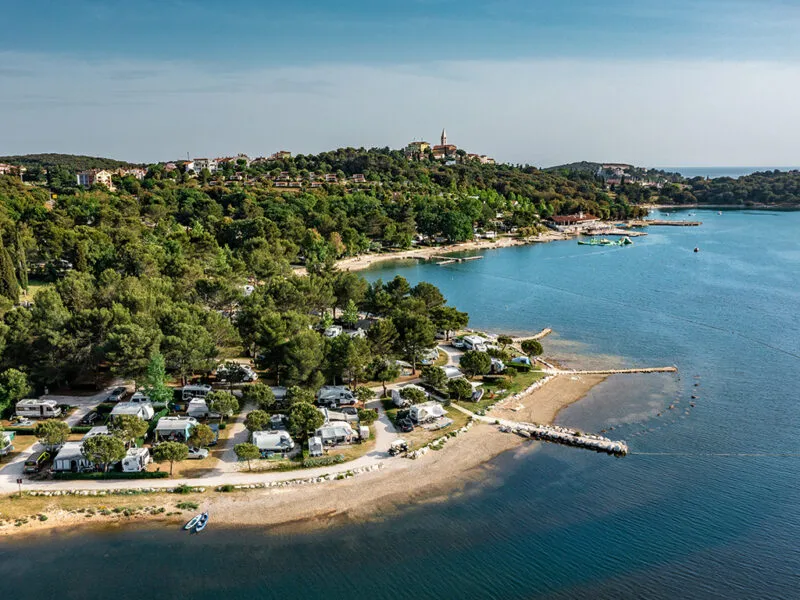 Orsera Camping Resort Pogled Iz Zraka 