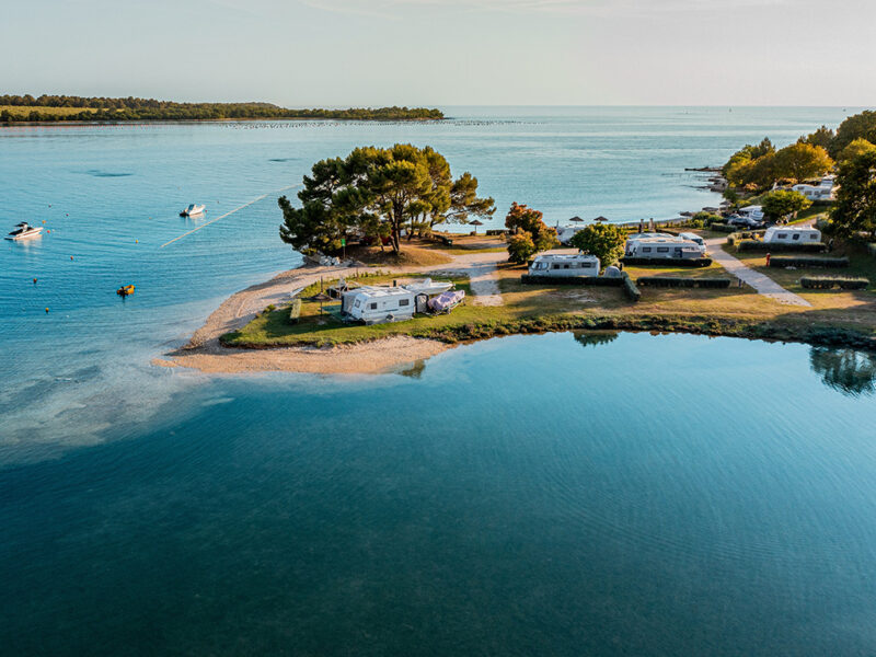 Luftbild des Solaris Camping Resort