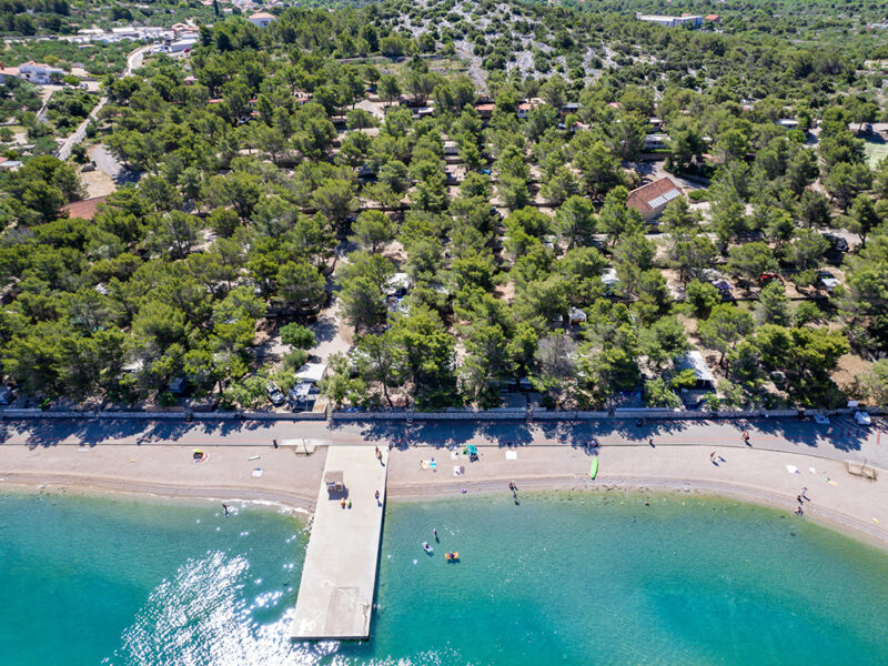 Campsite Jezera Pitch  Sea View