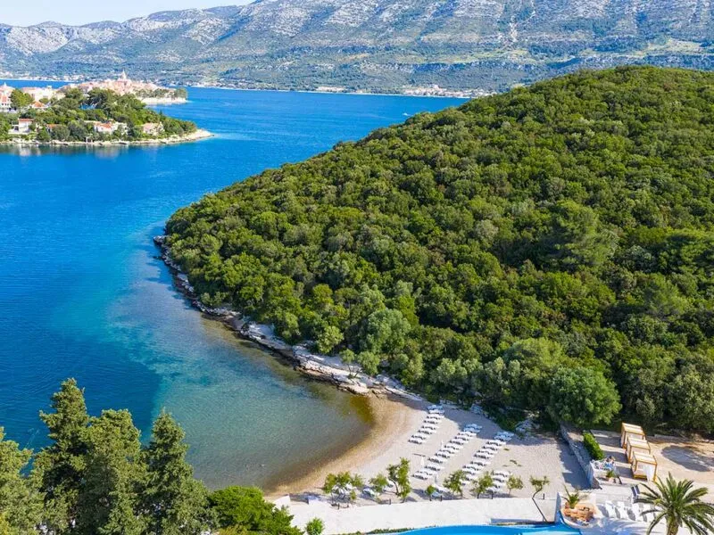 Port9 Tvrtke Aminess Pogled Iz Zraka 