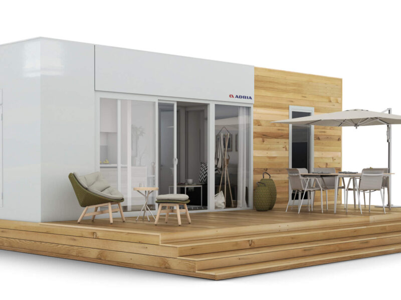 Neue luxuriöse Mobilheime direkt am Meer auf dem Campingplatz Belvedere Vranjica Neue luxuriöse Mobilheime direkt am Meer auf dem Campingplatz Belvedere Vranjica