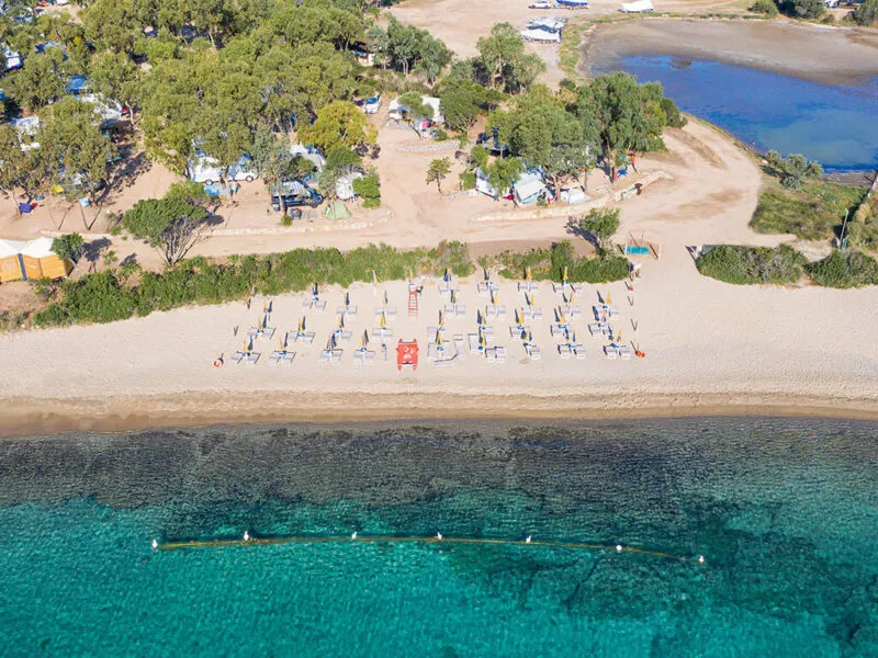 Camping Capo D Orso Luchtzicht