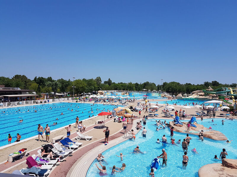 Camping Marina Di Venezia Schwimmbad 