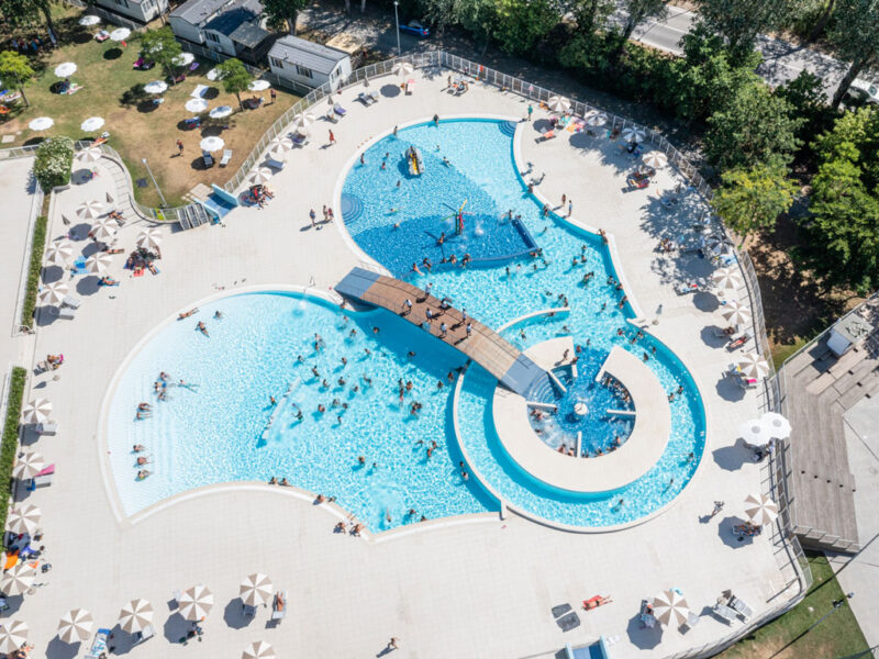 Adriano Family Camping Village Bazen Pogled Iz Zraka