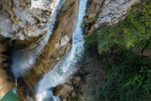 Seven waterfalls trail in Istria, Croatia