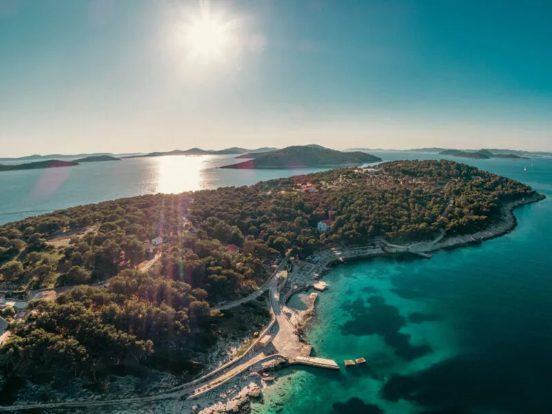 Obonjan Island Resort aus der Vogelperspektive