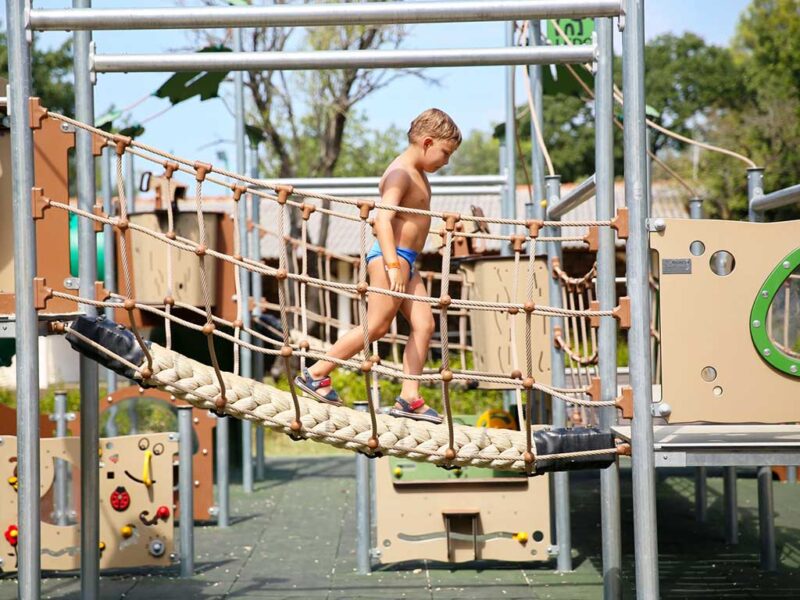 Camping Pine Beach Pakostane Luchtzicht