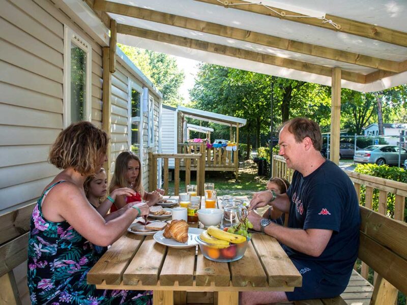 Camping Village Portofelice Mobile Homes Terrace