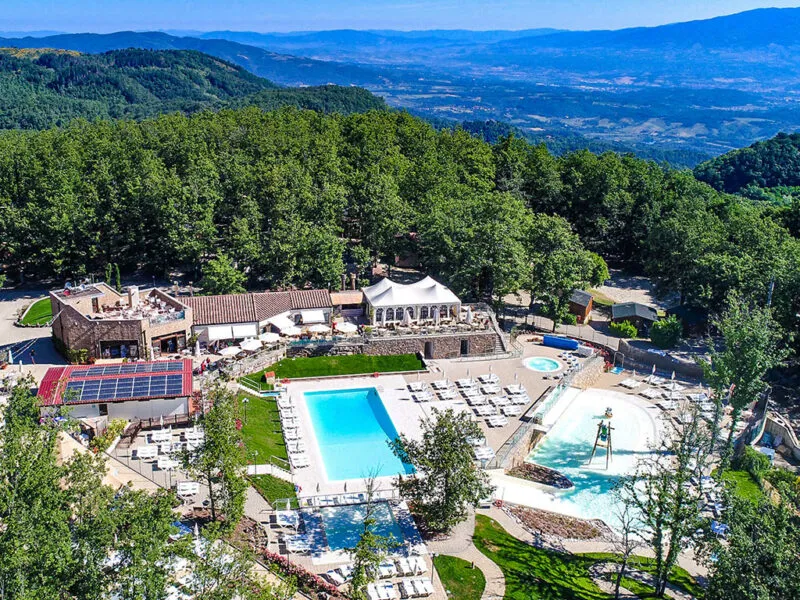 Camping Orlando In Chianti Sky Pogled Bazen