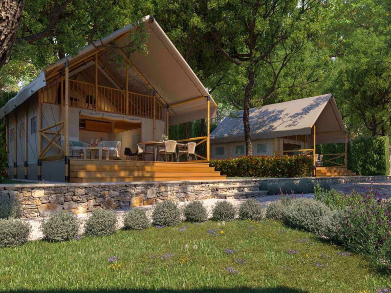 Camping Banki Green Istrian Village Glamping Tenten