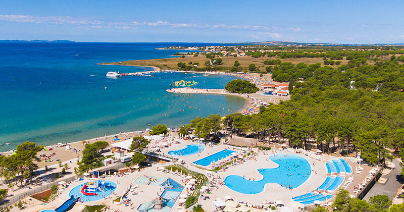 Campsites in Croatia with heated pools
