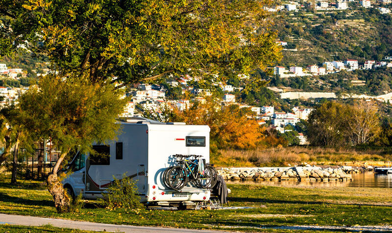 Camping in autunno in Croazia