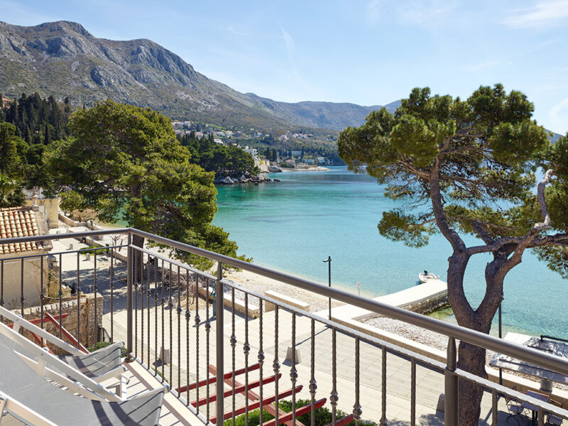 Villas Srebreno Resort Pogled Na More Sa Terase