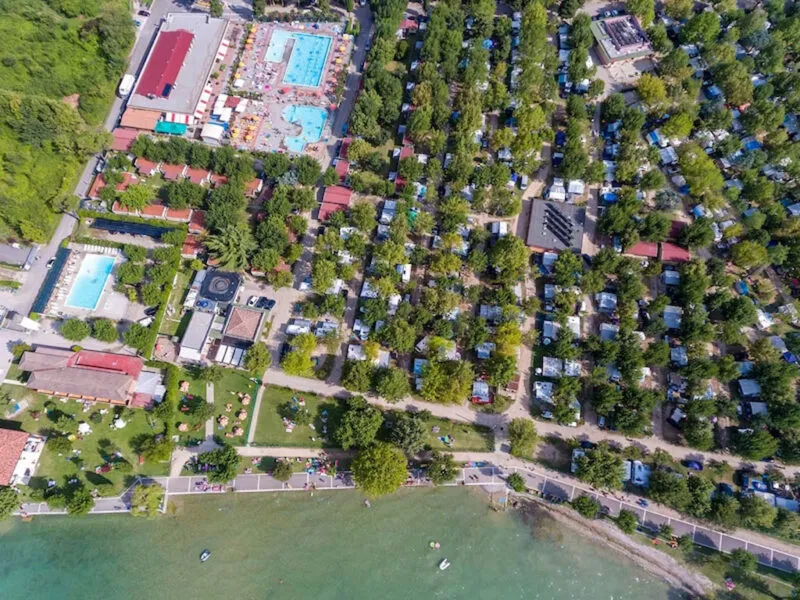 Pregled Kampa Pogled Iz Zraka 