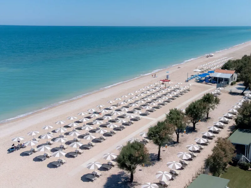 La Risacca Family Camping Village Beach Vista Aerea