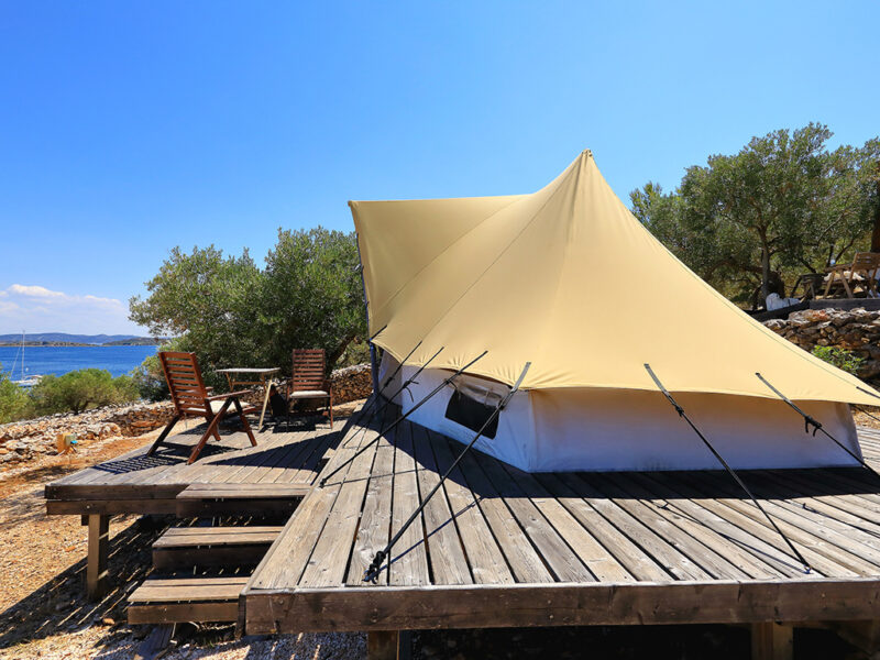 Glamping Resort Festa Tenda Glamping Terrazza interna