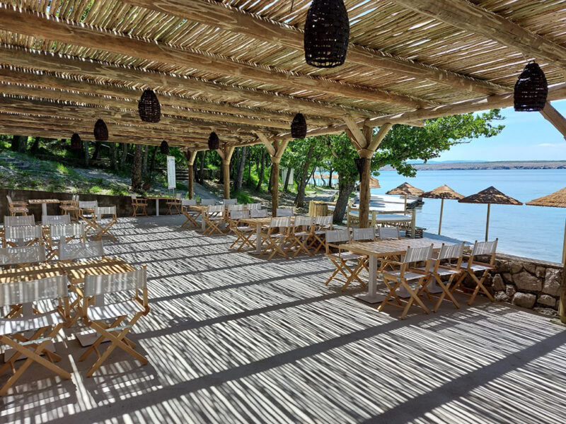 Ristorante del campeggio Kacjak